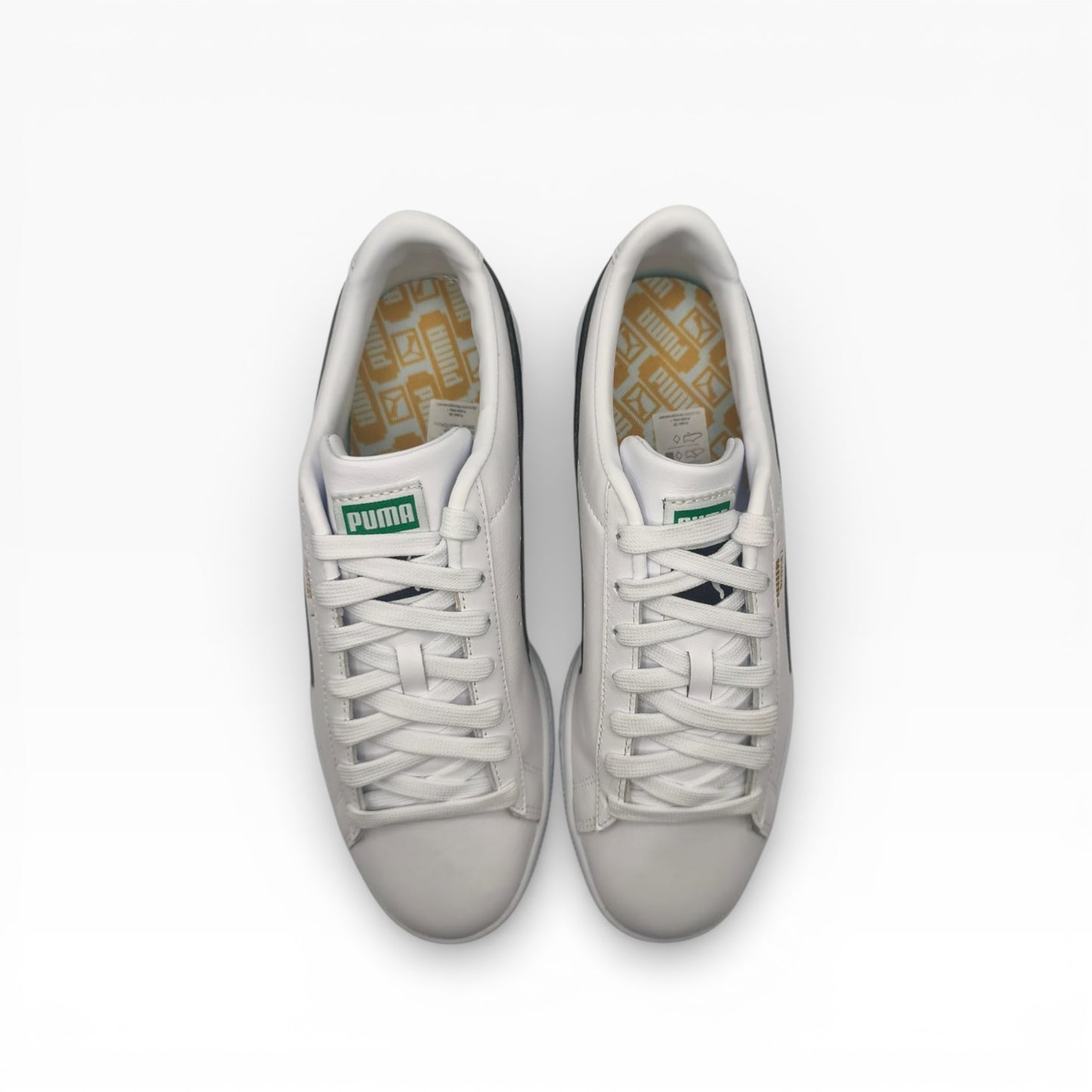 Baskets Puma Basket Classic XXI homme blanches, vue dessus, LA CHAUSSURERIE