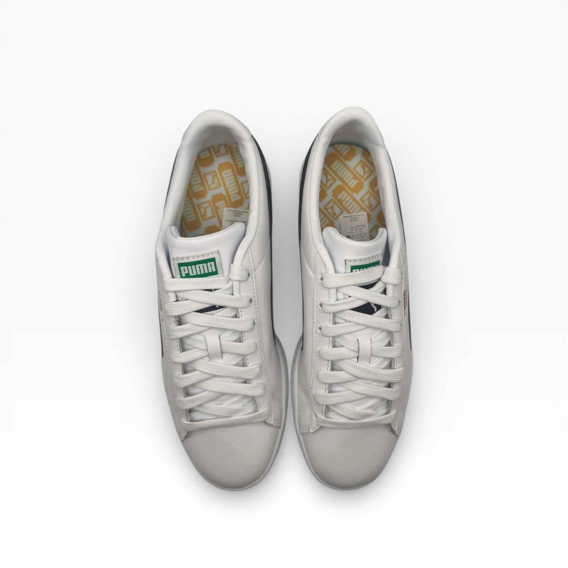 Baskets Puma Basket Classic XXI homme blanches, vue dessus, LA CHAUSSURERIE