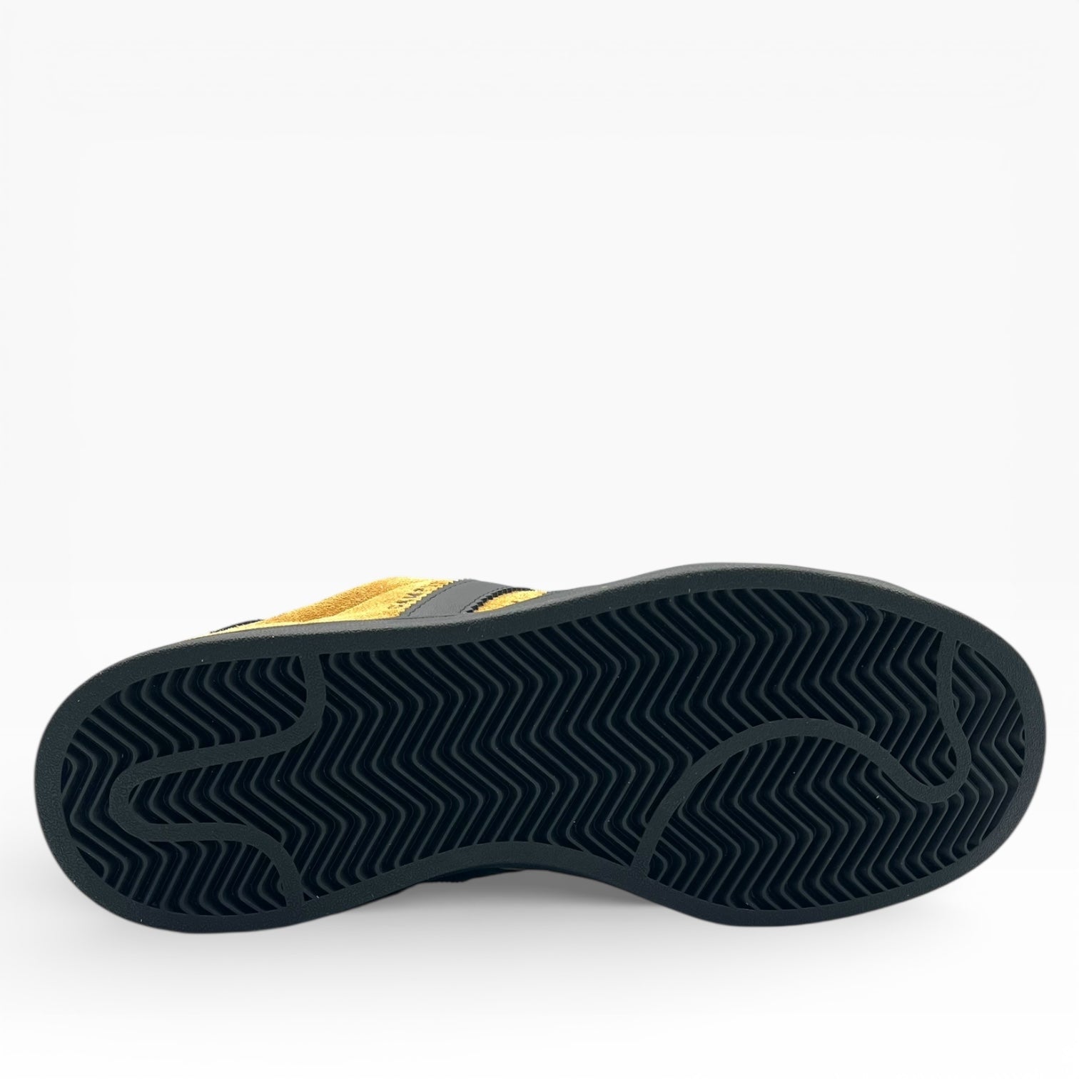 Semelle de chaussure noire à motifs en zigzag, chaussure jaune, LA CHAUSSURERIE