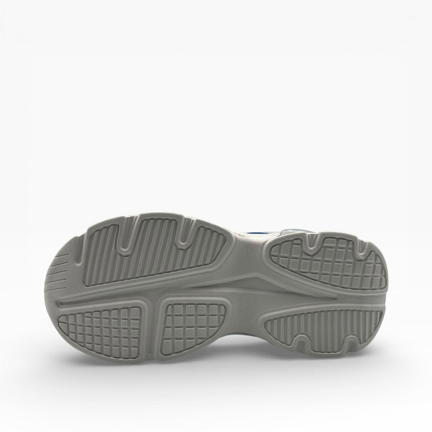 Semelle de basket grise avec motif antidérapant, LA CHAUSSURERIE