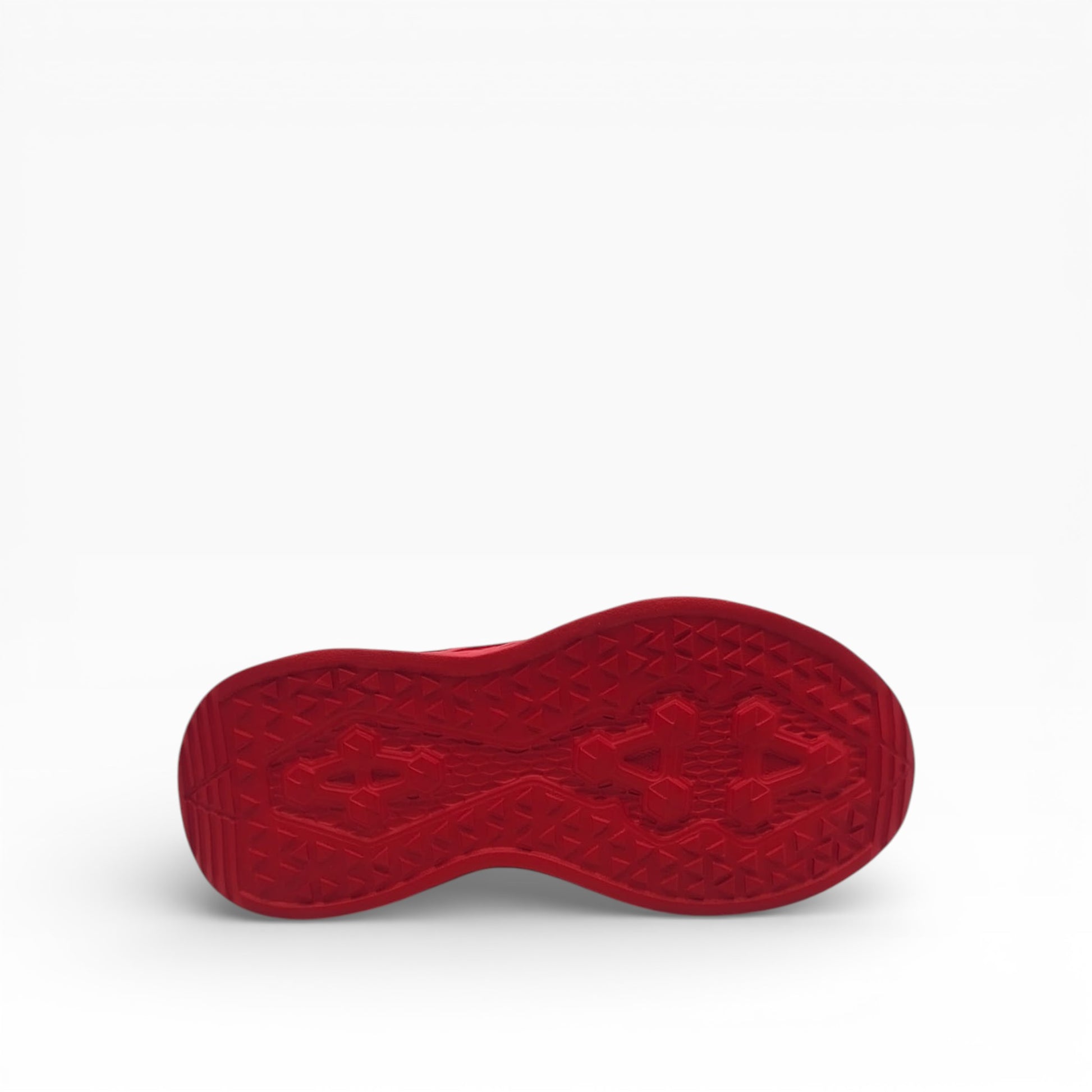 Semelle antidérapante rouge pour chaussure Marvel, détail motif, LA CHAUSSURERIE